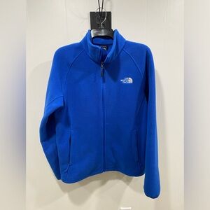 Women’s blue The North Face zipup jacket